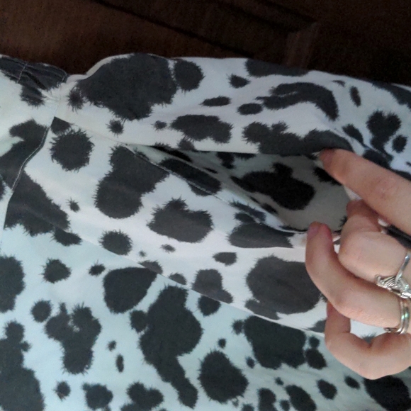 Dalmatian print circle skirt sz L/XL - Picture 3 of 4